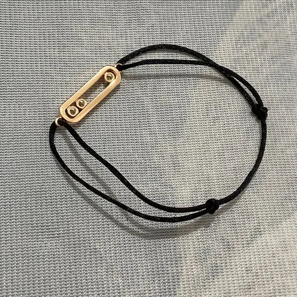 Messika Triple Diamond Slider Bracelet